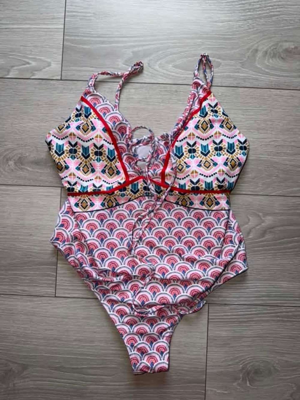 DAVI & DANI Multicolor One Piece Swimsuit